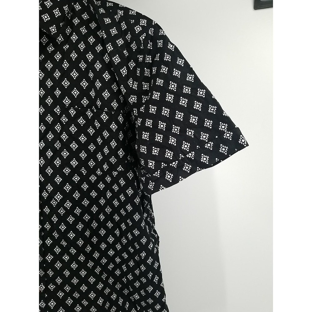 Coastal Mens Short Sleeve Button Up Shirt S Small Cotton - Picture 3 of 5